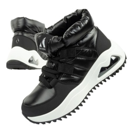 Skechers Uno Bottes de neige pour femmes 177559/BLK noir le noir 1