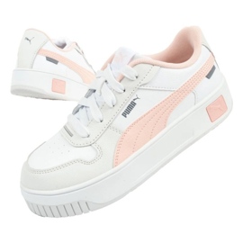 Puma Carina 393847 04 chaussures de sport blanc blanche 1