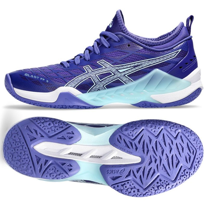 Chaussures Asics Blast Ff 3 M 1072A080-401 violet roses et violets 1