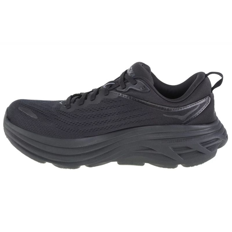 Hoka Bondi 8 1123202-BBLC Chaussures de randonnée, noir 1