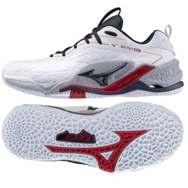 Chaussures Mizuno Wave Stealth Neo 2 X1GA240021 blanche 1