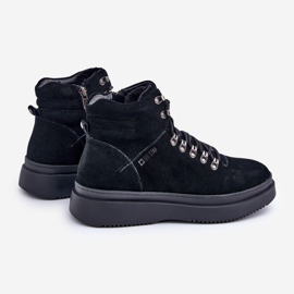 Bottes isolées en daim pour hommes Big Star OO174187 Noir le noir 2