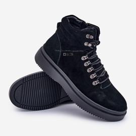 Bottes isolées en daim pour hommes Big Star OO174187 Noir le noir 3