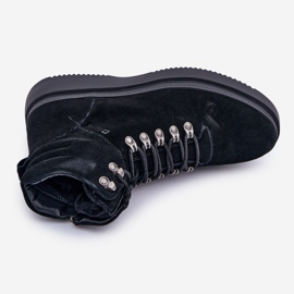 Bottes isolées en daim pour hommes Big Star OO174187 Noir le noir 5