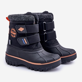 Bottes de neige Velcro Enfant Lee Cooper LCJ-24-44-2865K Noir 1