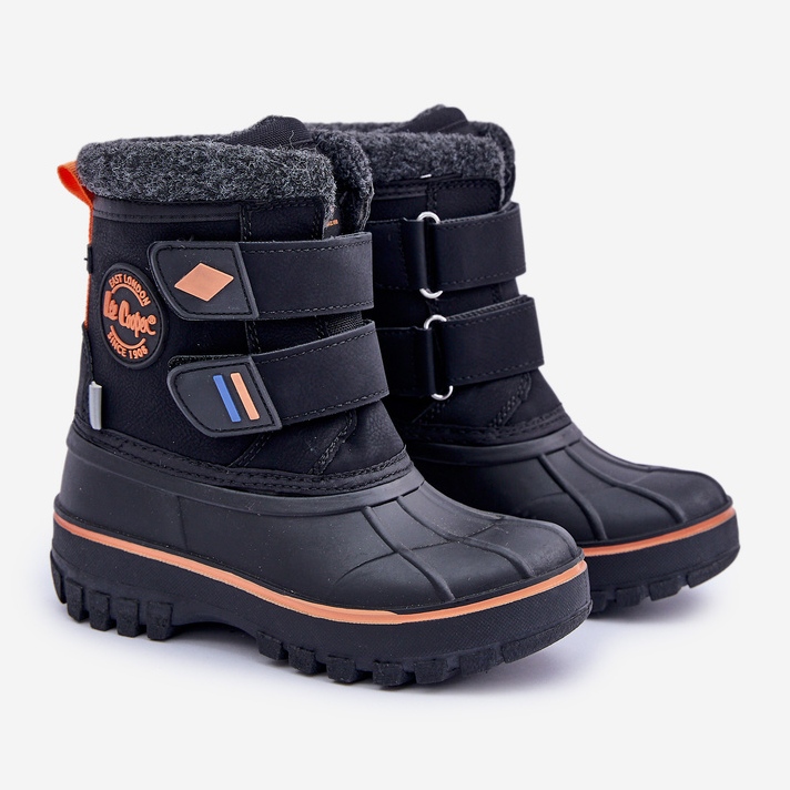 Bottes de neige Velcro Enfant Lee Cooper LCJ-24-44-2865K Noir 1