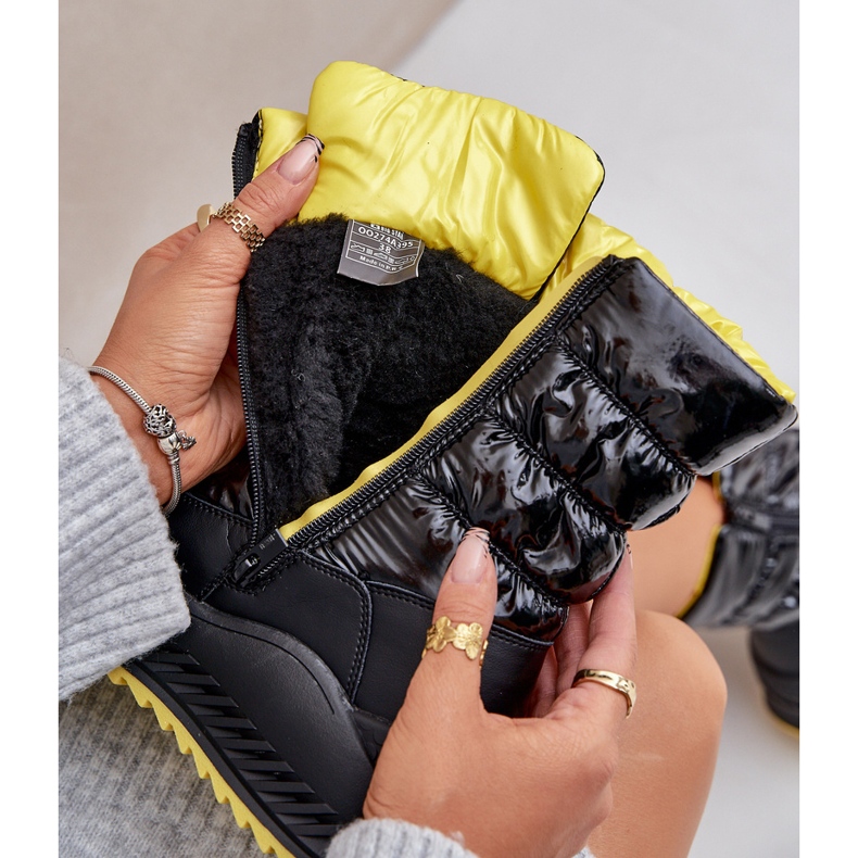 Bottes de neige Big Star avec fourrure pour femme OO274A395 Noir 2