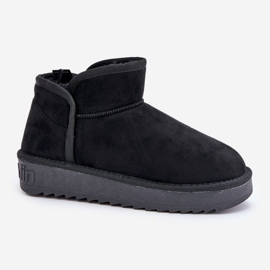Bottes de neige à plateforme pour femmes D.Franklin DFSH370010 Noir le noir 4