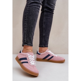 Baskets basses de sport pour femmes, rose 2