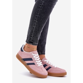 Baskets basses de sport pour femmes, rose 1