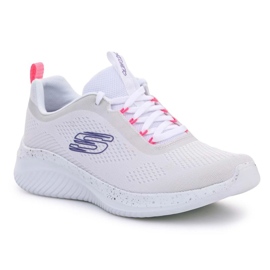 Chaussures Skechers Ultra Flex 3.0 New Horizons 149851-WNPK blanche 1 Chaussures Skechers Ultra Flex 3.0 New Horizons 149851-WNPK blanche 1