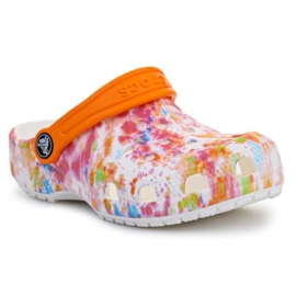 Tongs Crocs Classic Tie Dye Graphic Kids Clog 206995-83B multicolore 1