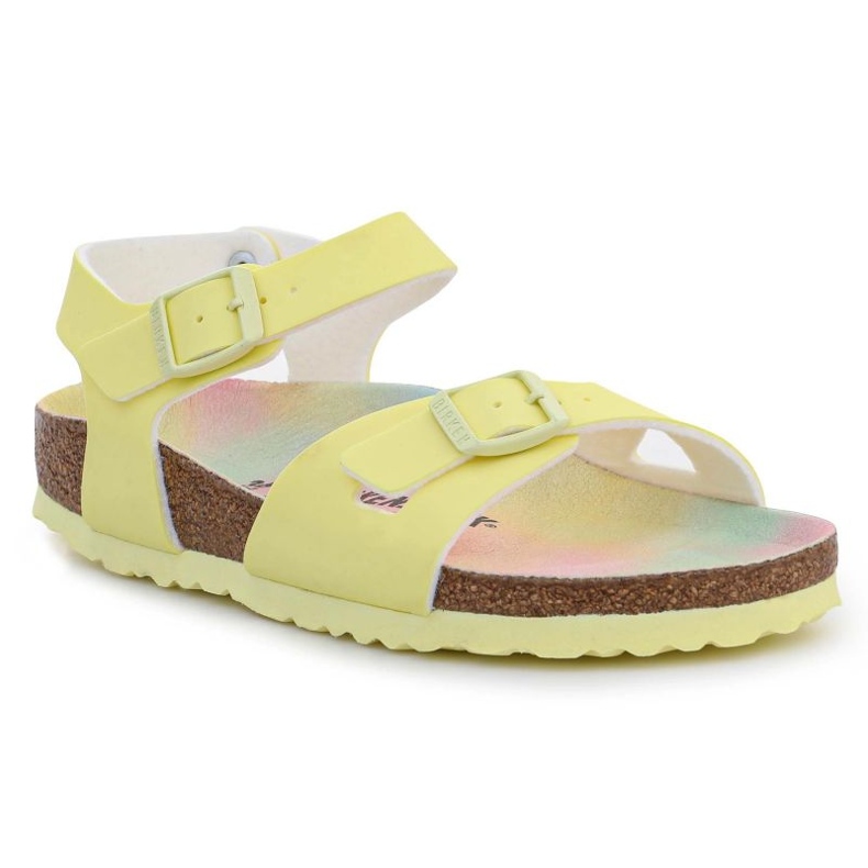Birkenstock Rio Enfants Sandales Candy Ombre Jaune 1022220 1