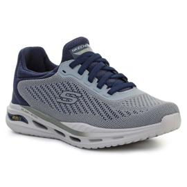 Skechers Arch Fit Orvan Trayver chaussures 210434-GYNV bleu 1