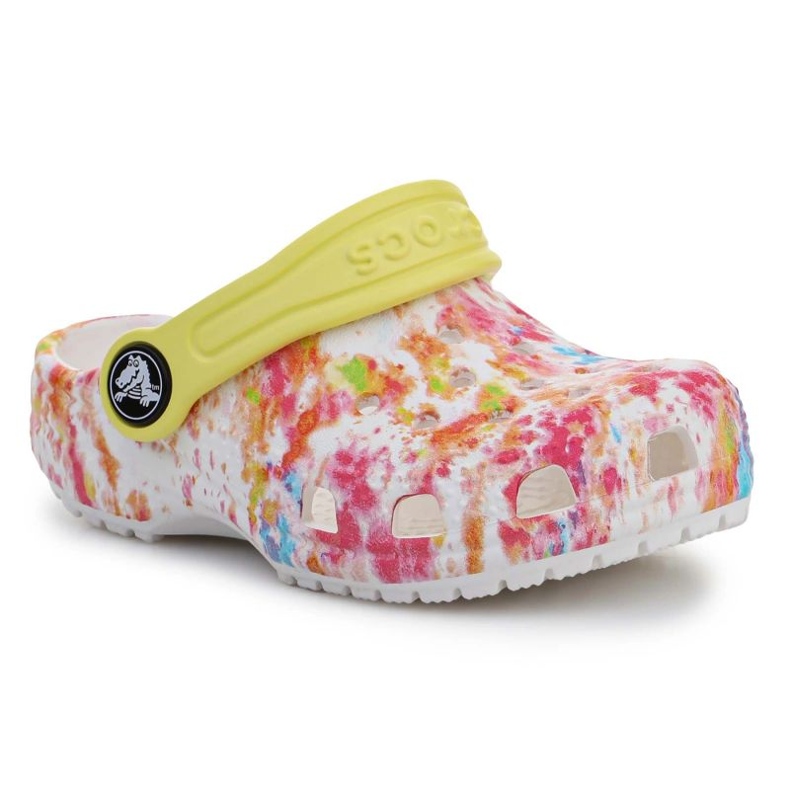 Crocs Classic Tie Dye Graphic Sabot Enfant T 206994-83B multicolore 1