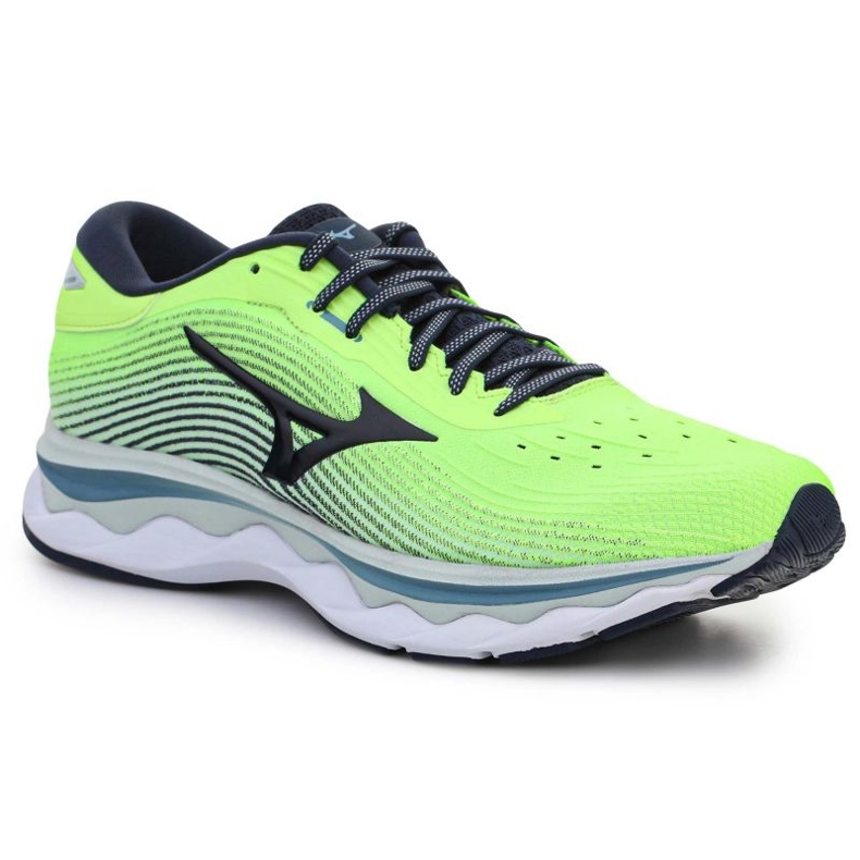 Chaussures Mizuno Wave Sky 5 J1GC210246 vert 1