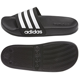 Chaussons Adidas Adilette Shower K G27625 le noir 1 Chaussons Adidas Adilette Shower K G27625 le noir 1