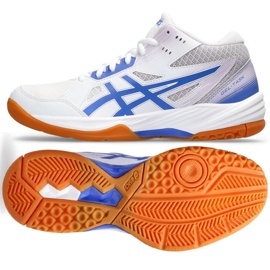 Chaussures de volley-ball Asics Gel-Task Mt 3 W 1072A081-104 blanche 1 Chaussures de volley-ball Asics Gel-Task Mt 3 W 1072A081-104 blanche 1