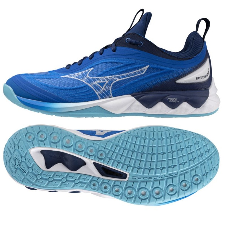 Chaussures Mizuno Wave Luminous 3 V1GA242001 bleu 1