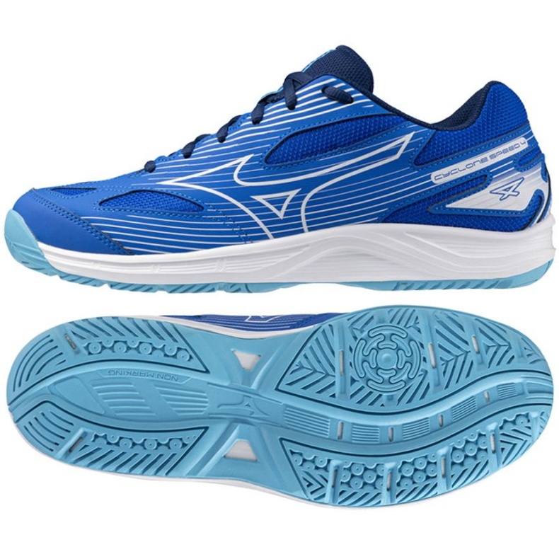 Chaussures Mizuno Cyclone Speed ​​​​4 V1GA238001 bleu 1