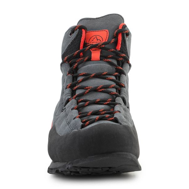 Chaussures La Sportiva Boulder X Mid Gtx Carbon Flame 17E900304 gris 2