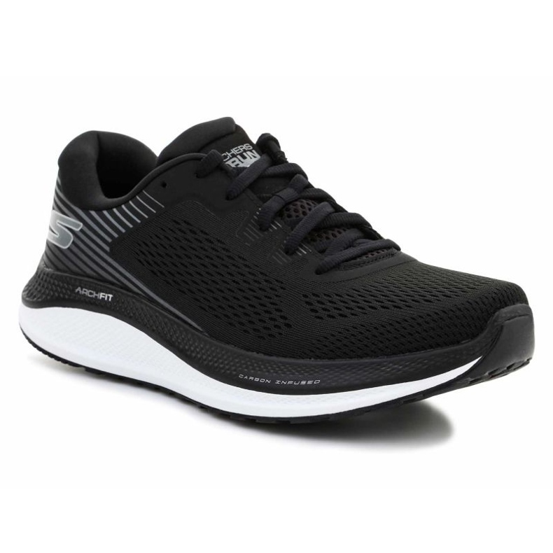 Skechers Go Run chaussures de persistance 246053-BKW le noir 1