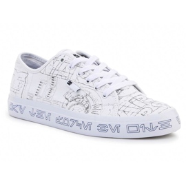 Chaussures manuelles DC Sw ADYS300718-WBL blanc 1