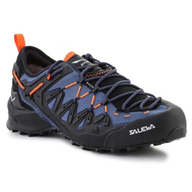 Chaussures Salewa Ms Wildfire Edge Gtx 61375-8669 bleu 1