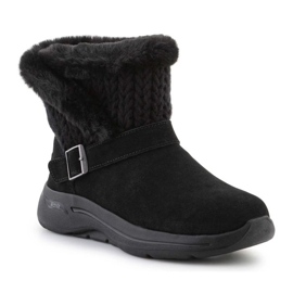 Skechers Go Walk Arch Fit Botte True Embrace 144422-BBK le noir 1