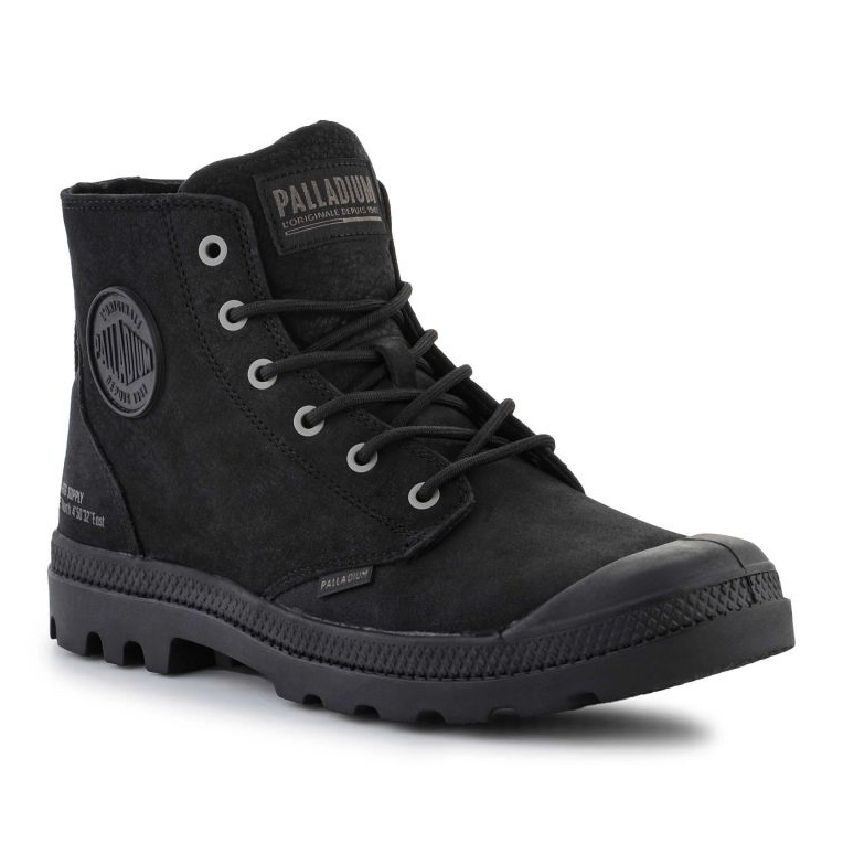 Chaussures Palladium Pampa Hi Supply Lth U 77963-001-M noir 1