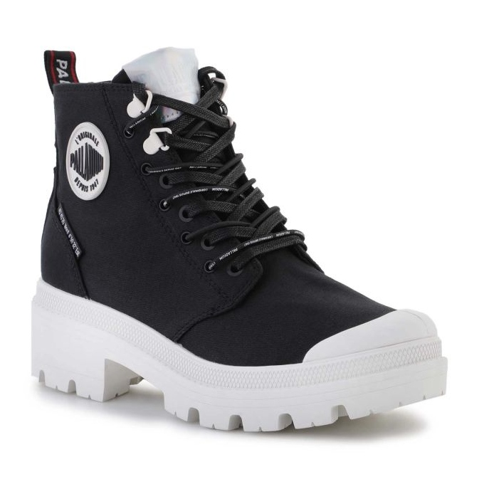 Chaussures Palladium Pallabase Metro 97346-016-M le noir 1