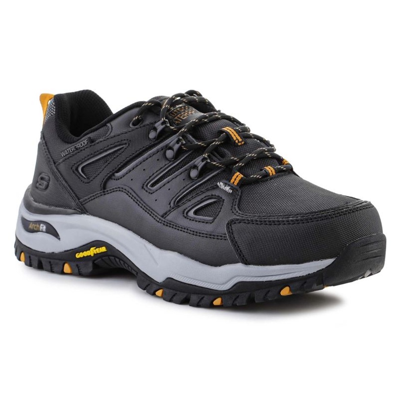 Chaussures Skechers Arch Fit Dawson - Argosa 204630-BLK le noir 1