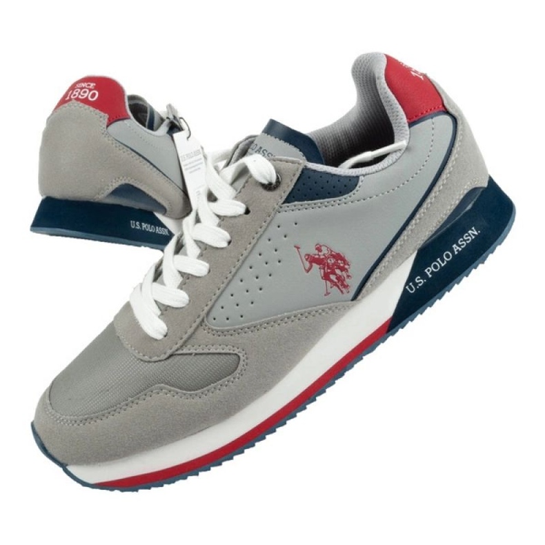 U.S. Polo Chaussures de sport US Polo ASSN. NOBIL003A-LGR001 gris 1