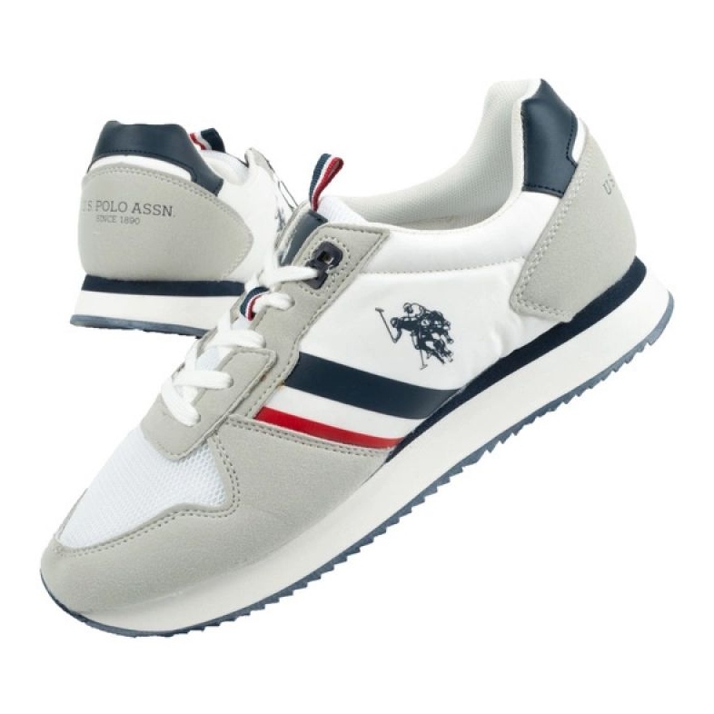U.S. Polo Chaussures de sport US Polo ASSN. NOBIL006-WHI blanc 1