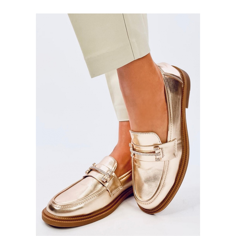 Mocassins femme Ferdis Gold - Inello jaune 2