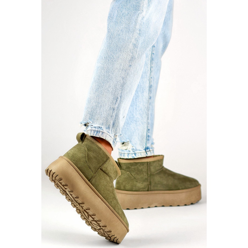 Bottes de Neige Fourrées 8917-5GR vert 2