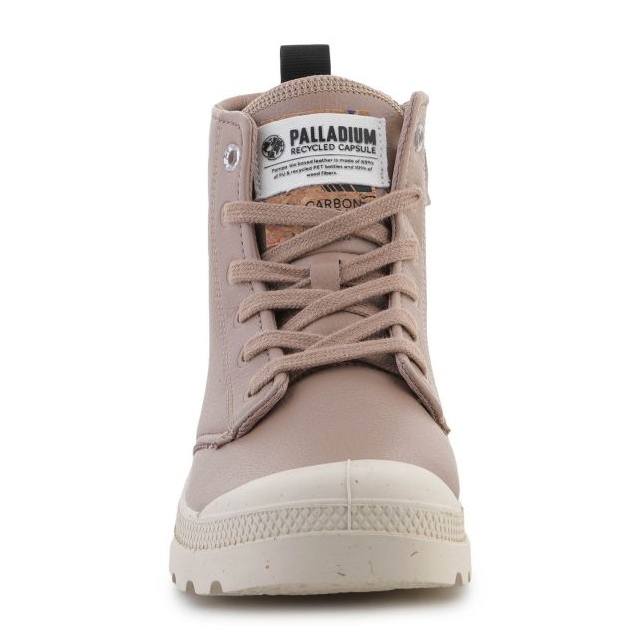 Palladium Pampa Hi Re-Vegn Chaussures en cuir 74378-284-M beige 2