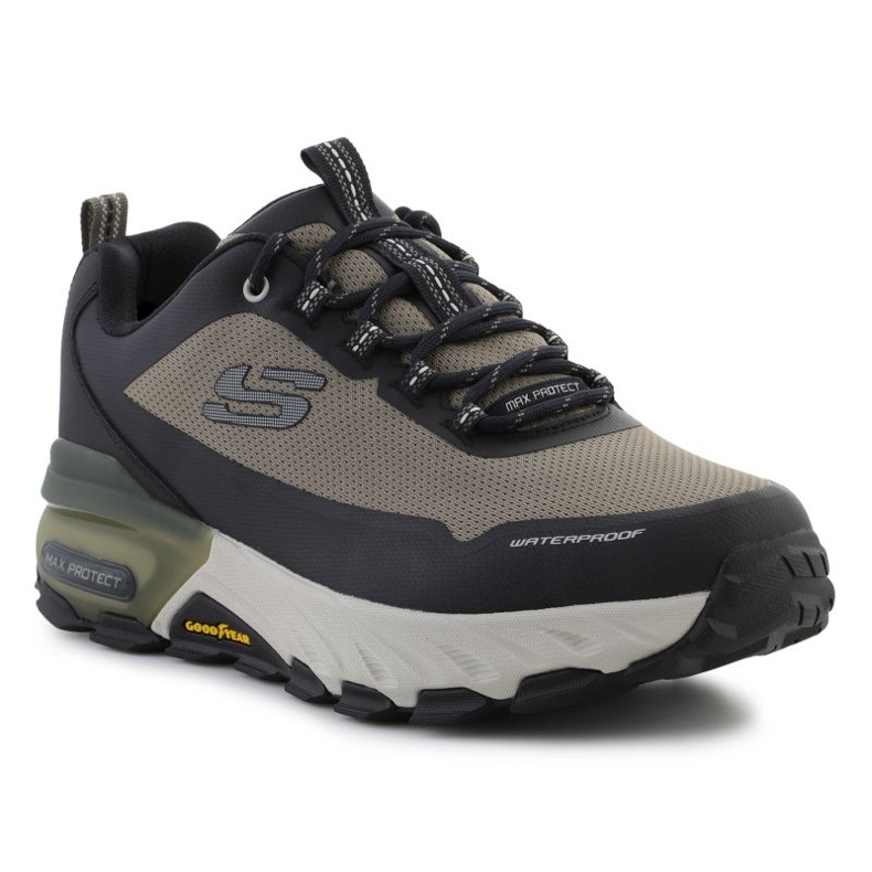 Skechers Max Protect chaussures Fast Track 237304-OLBK vert 1