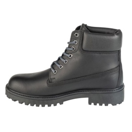 Chaussures en cuir Lumberjack River 2 SMH6901-001-B01-CB001 le noir 1