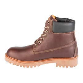 Chaussures en cuir Lumberjack River 2 SMH6901-001-B01-CE001 marron brun 1