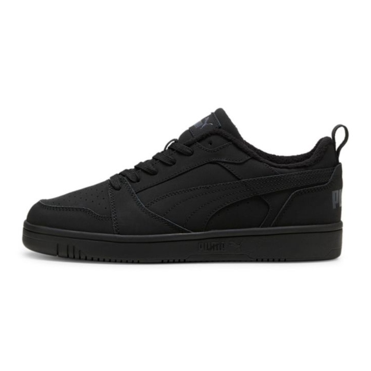 Puma Baskets Rebound v6 Low Nubuck 397475-03 noir le noir 1