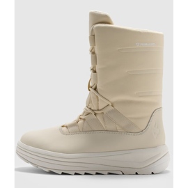 Bottes de neige Inua pour femmes avec isolation Primaloft 4F 4FRAW24FSBSF012 Beige 5