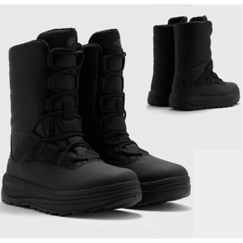 Bottes de neige Inua pour femmes avec isolation Primaloft 4F 4FRAW24FSBSF012 Noir le noir 9