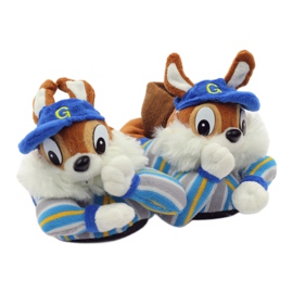 American Club Pantoufles chaudes pour animaux de compagnie écureuil américain bleu brun 5 American Club Pantoufles chaudes pour animaux de compagnie écureuil américain bleu brun 5