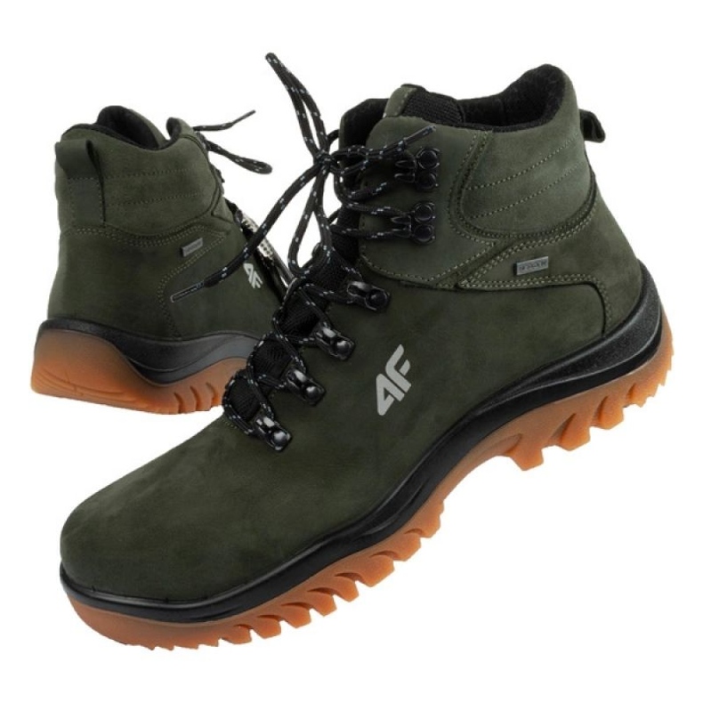 Chaussures de randonnée 4F OBMH257 43S vert 1