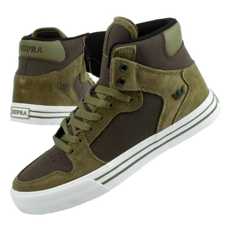 DC Chaussures de sport Supra Vaider 08206-356 vert 1 DC Chaussures de sport Supra Vaider 08206-356 vert 1