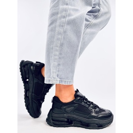 Baskets pour femmes, chaussures de sport noires 2