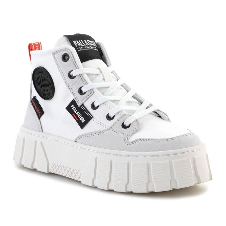 Chaussures Palladium Pallatower Hi W 98573-116-M blanche 1
