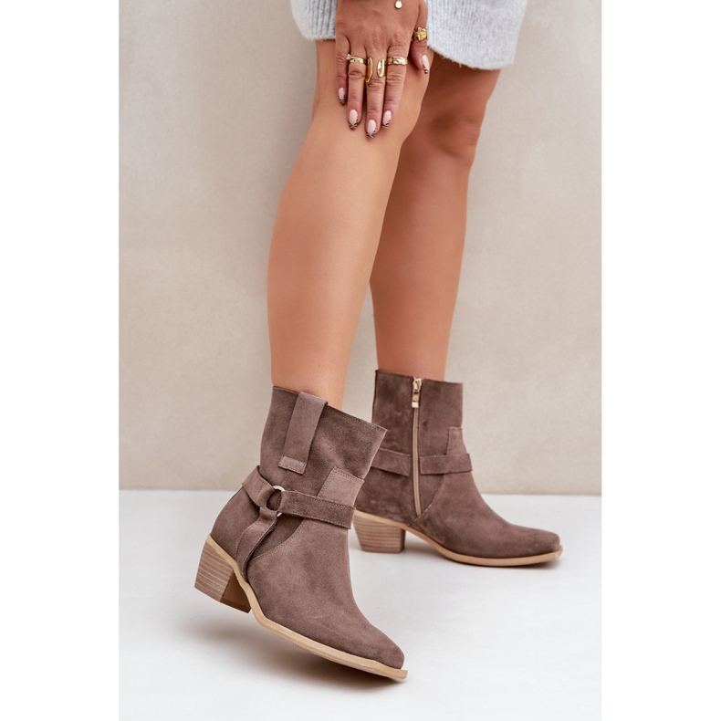 Zazoo Bottes non isolées pour femmes 3444/2 marron brun 1 Zazoo Bottes non isolées pour femmes 3444/2 marron brun 1