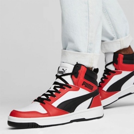 Chaussures Puma Rebond v6 392326-04 rouge 1
